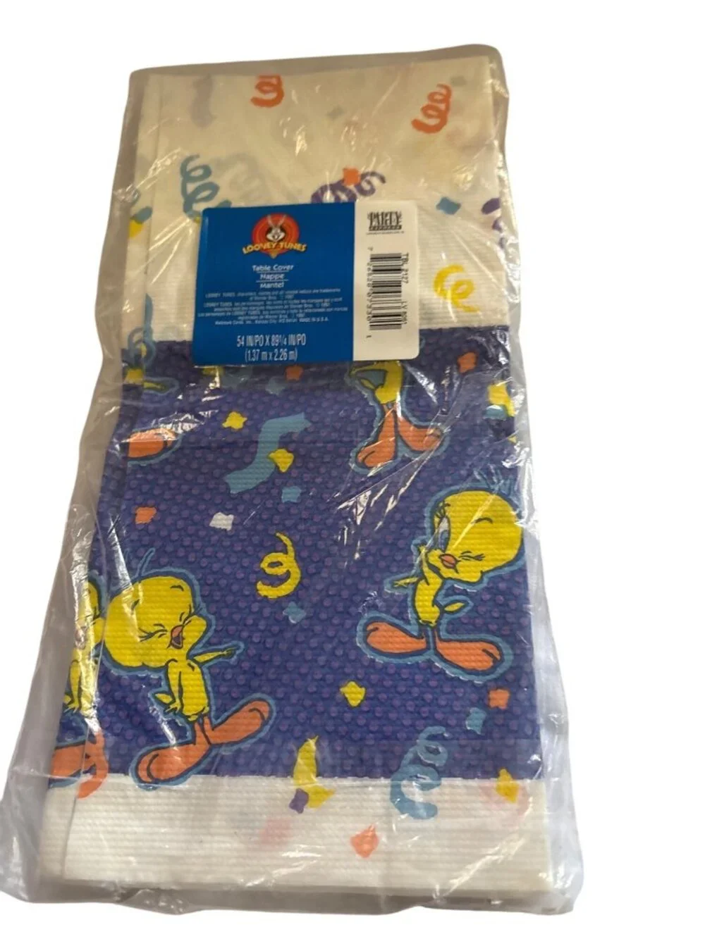 Looney Tunes Tweety 1997 Table Cover Party Express 54
